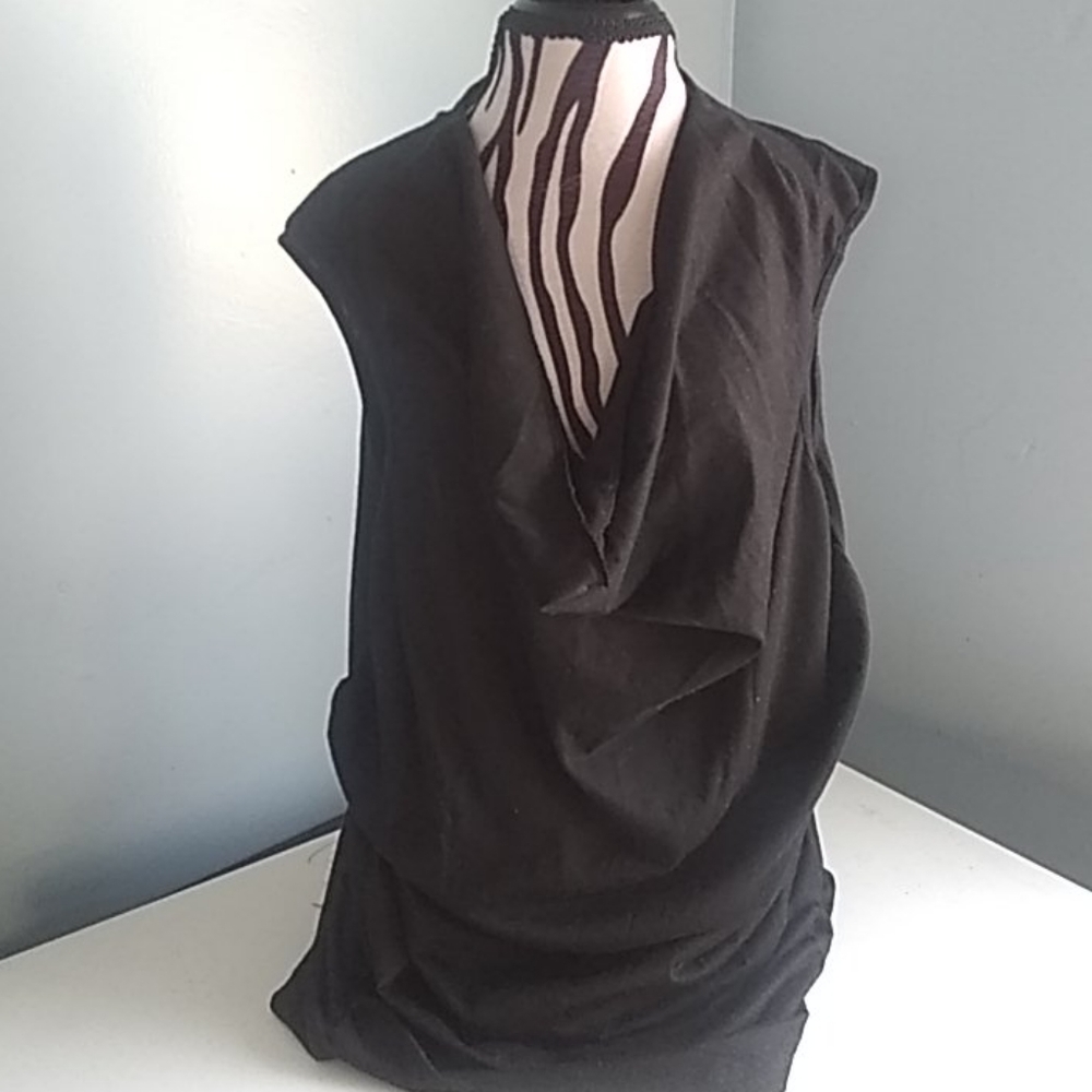 Sleeveless Cowl Neck Top Women's XL